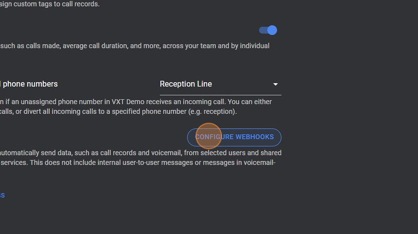 Use Webhooks to connect VXT with other software