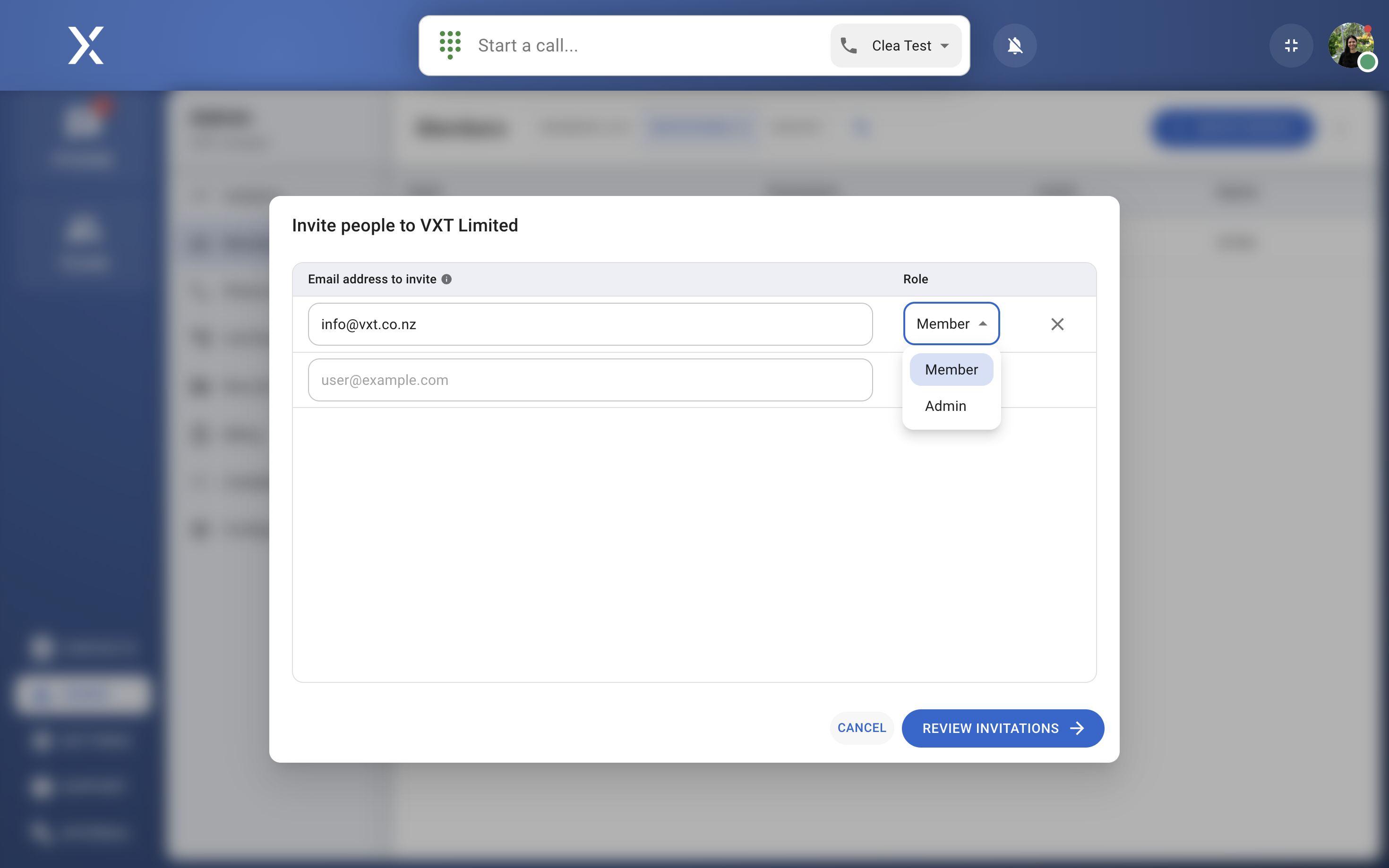 Invite Members Invite new users and manage your team